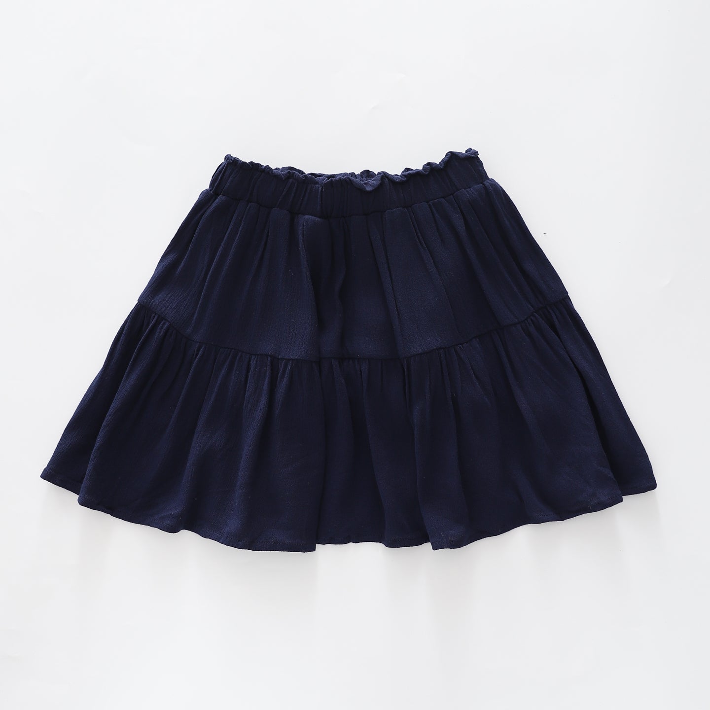 Girls Navy Blue Cheesecloth Skirt Ollies Place