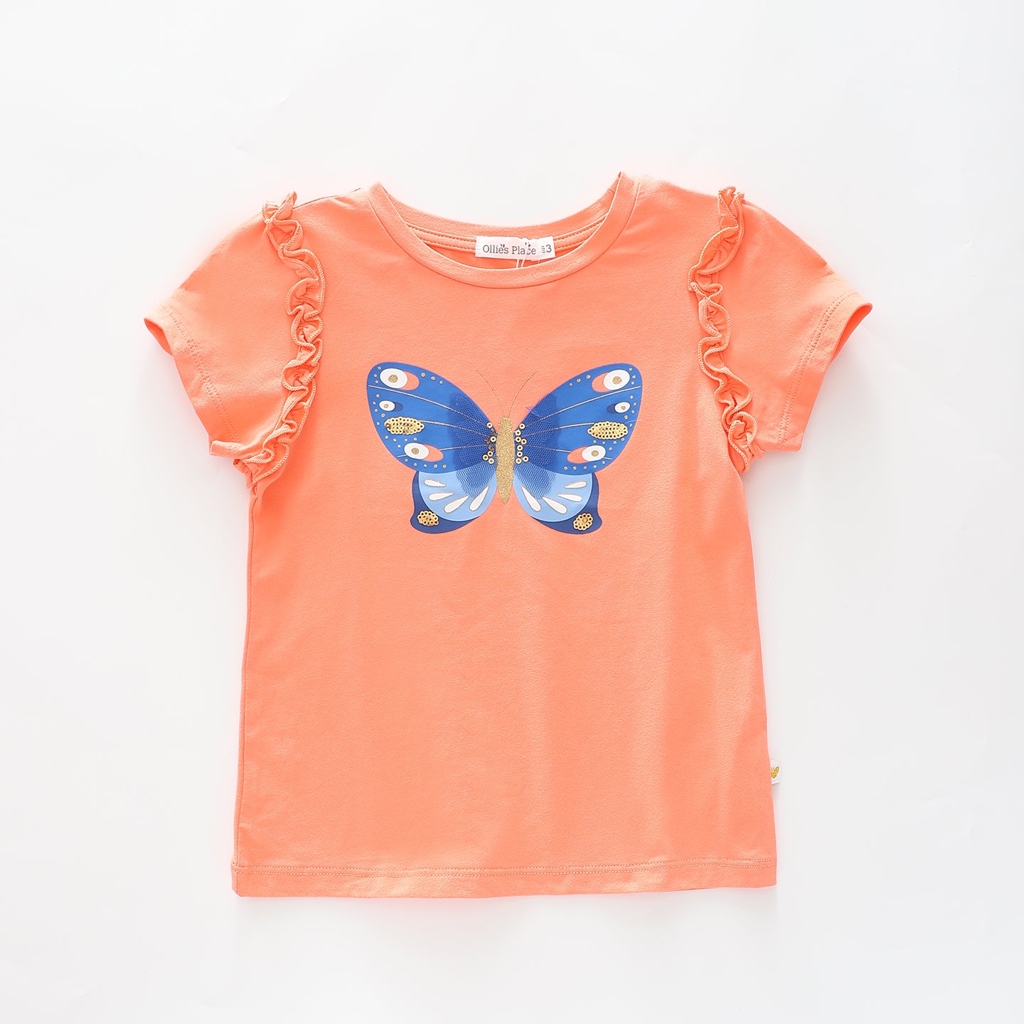 Girls Bold Butterfly Tee Ollies Place