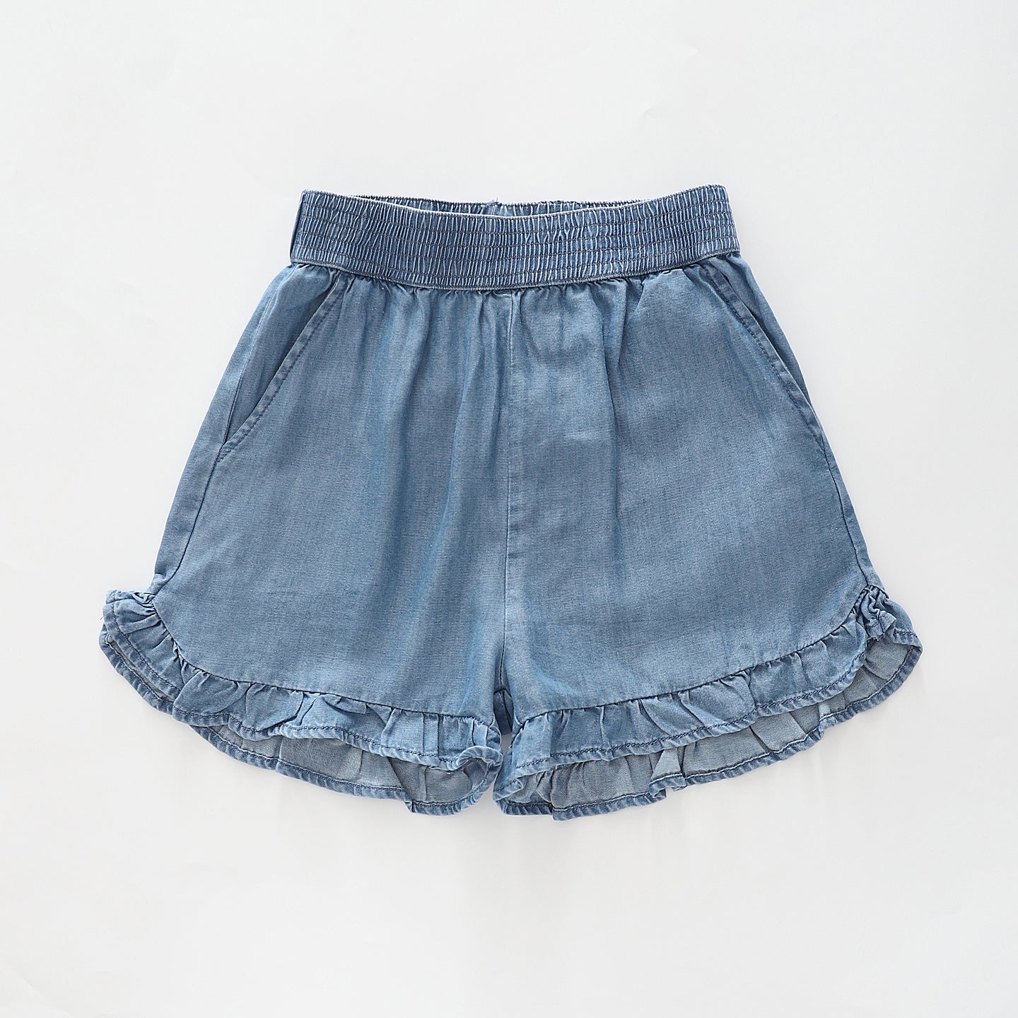 Girls Chambray Denim Shorts Ollies Place