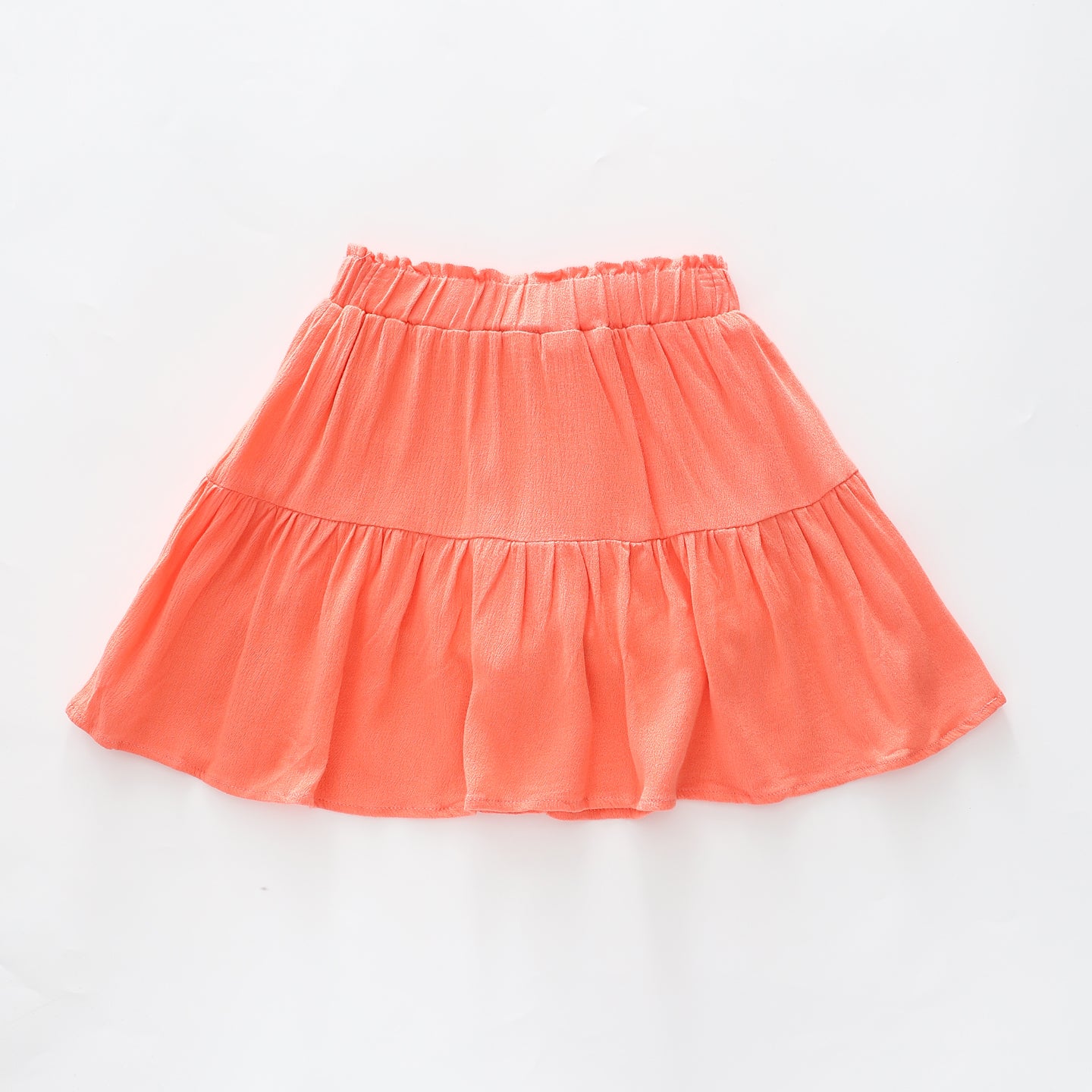 Girls Coral Cheesecloth Skirt Ollies Place