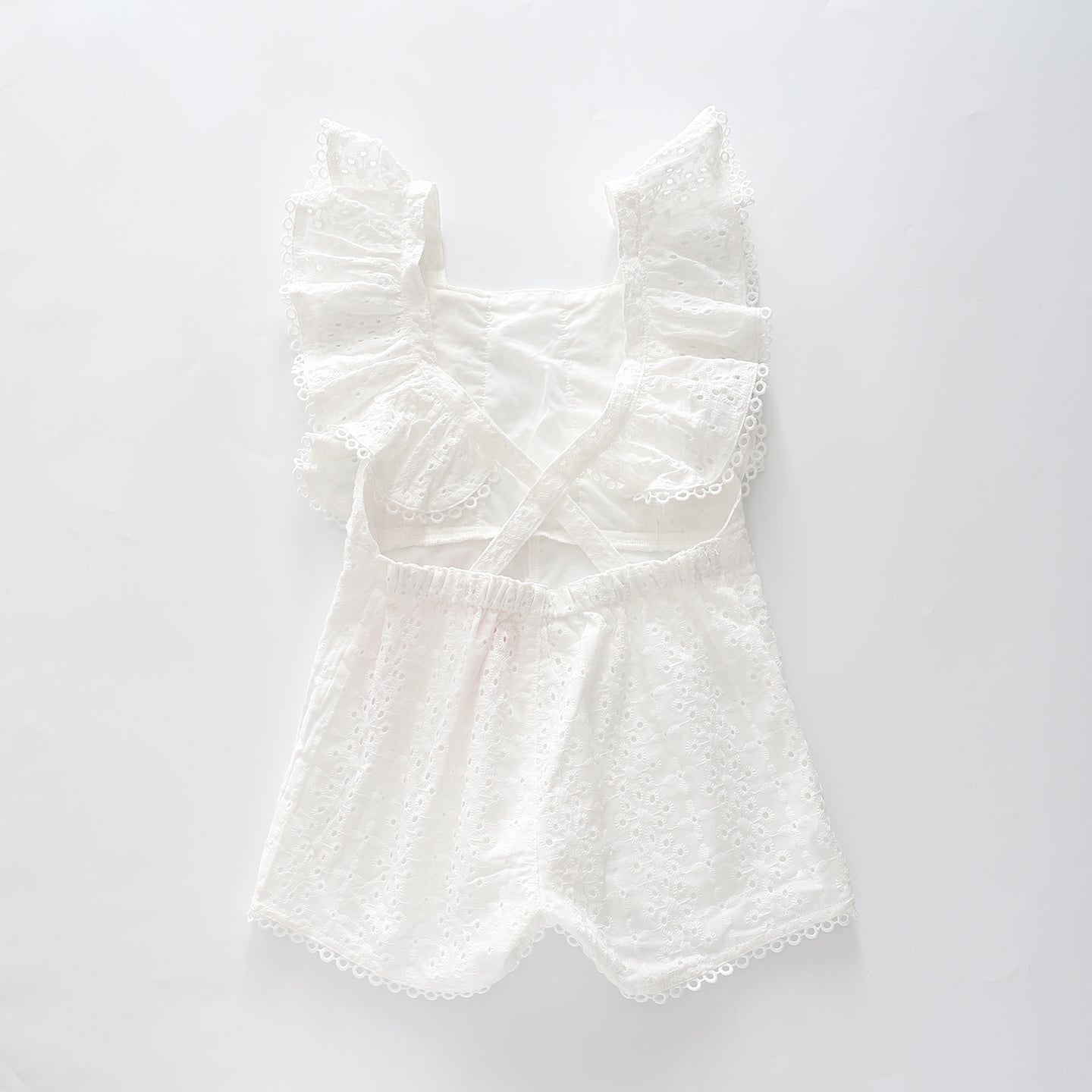 Junior Girls, White Sunsuit Ollies Place