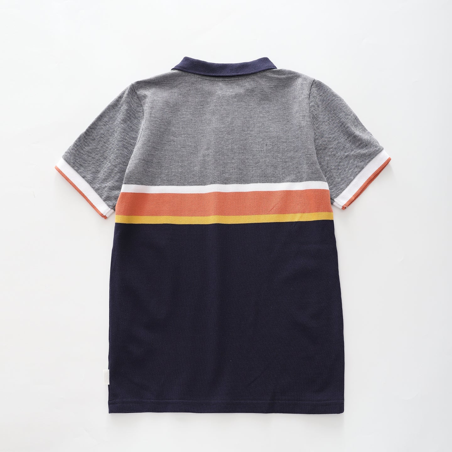 Older Boys Striped Polo Shirt Ollies Place