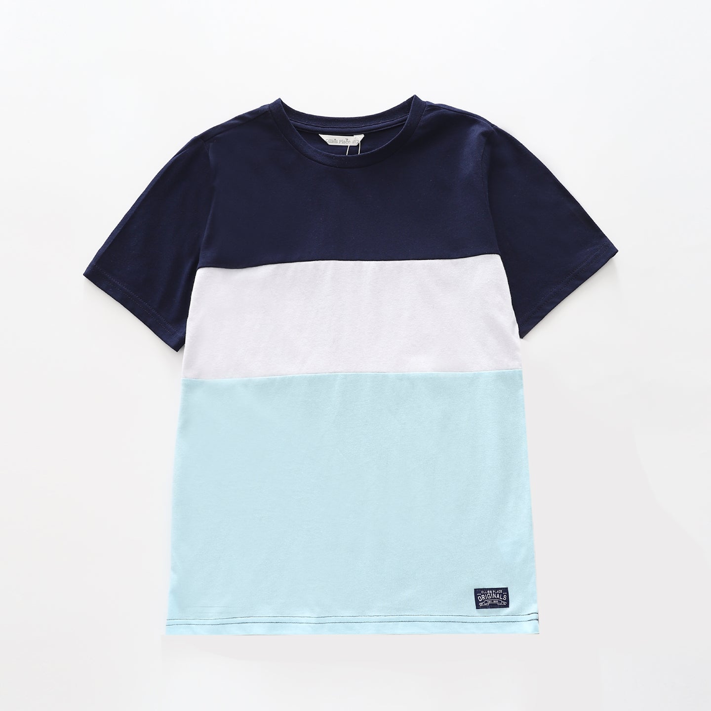 Blue Spliced Tee Ollies Place