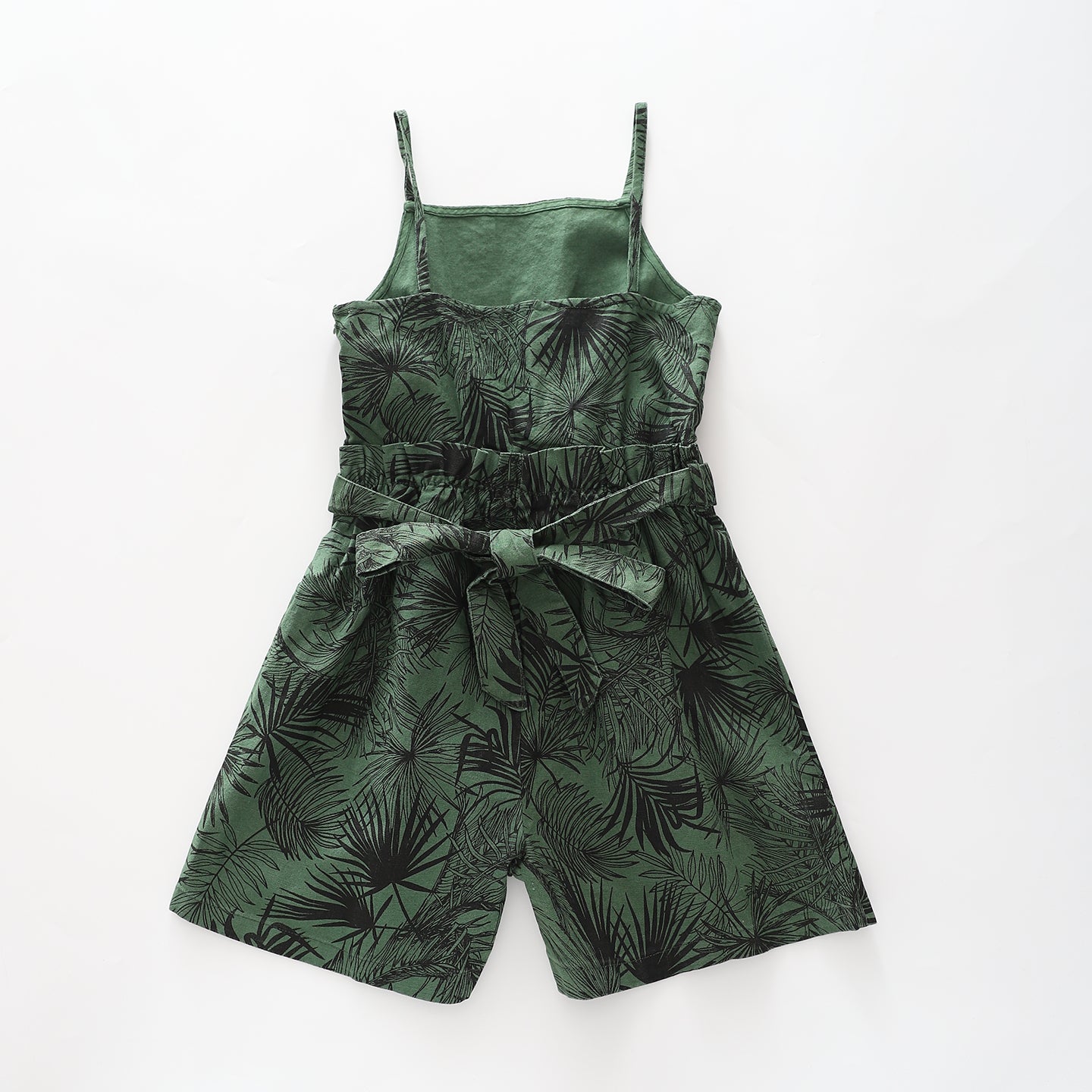 Girls Palm Print Playsuit Ollies Place