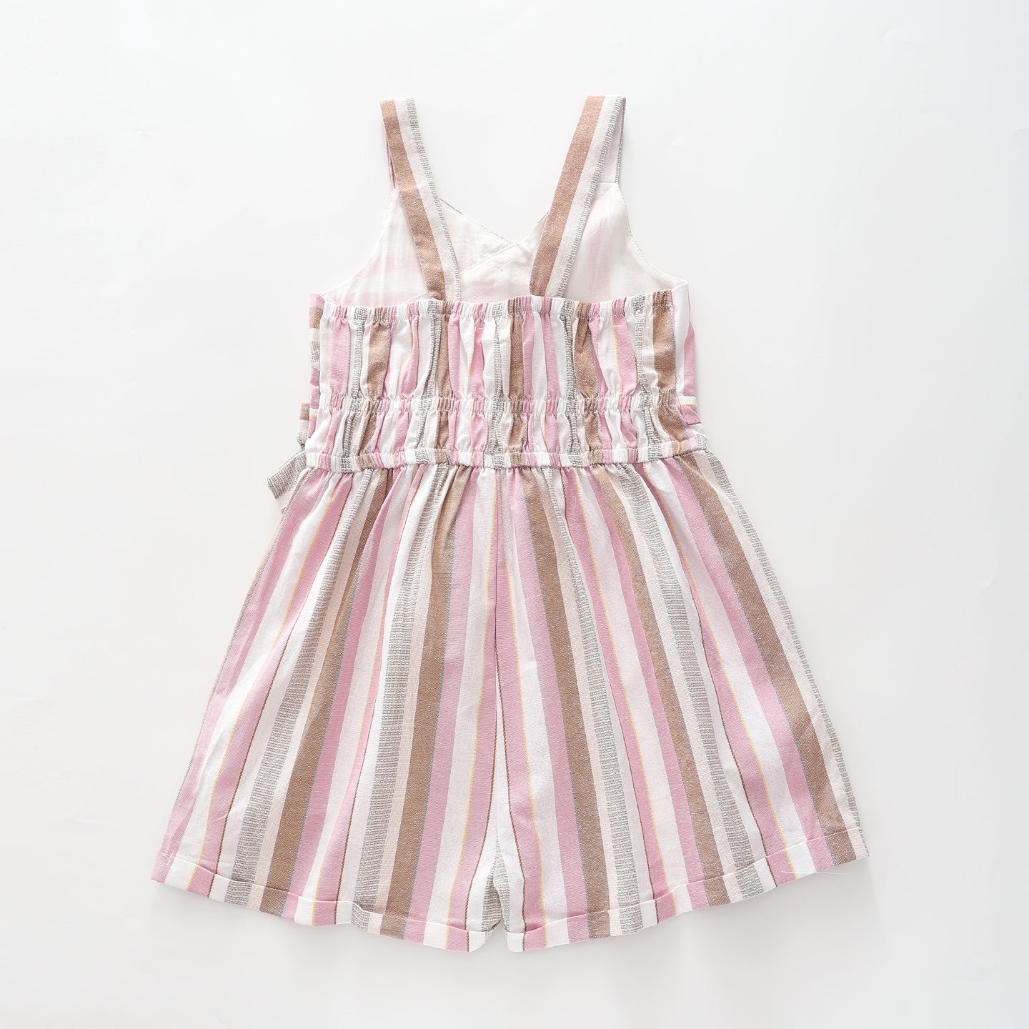 Girls Striped Bow Playsuit Ollies Place