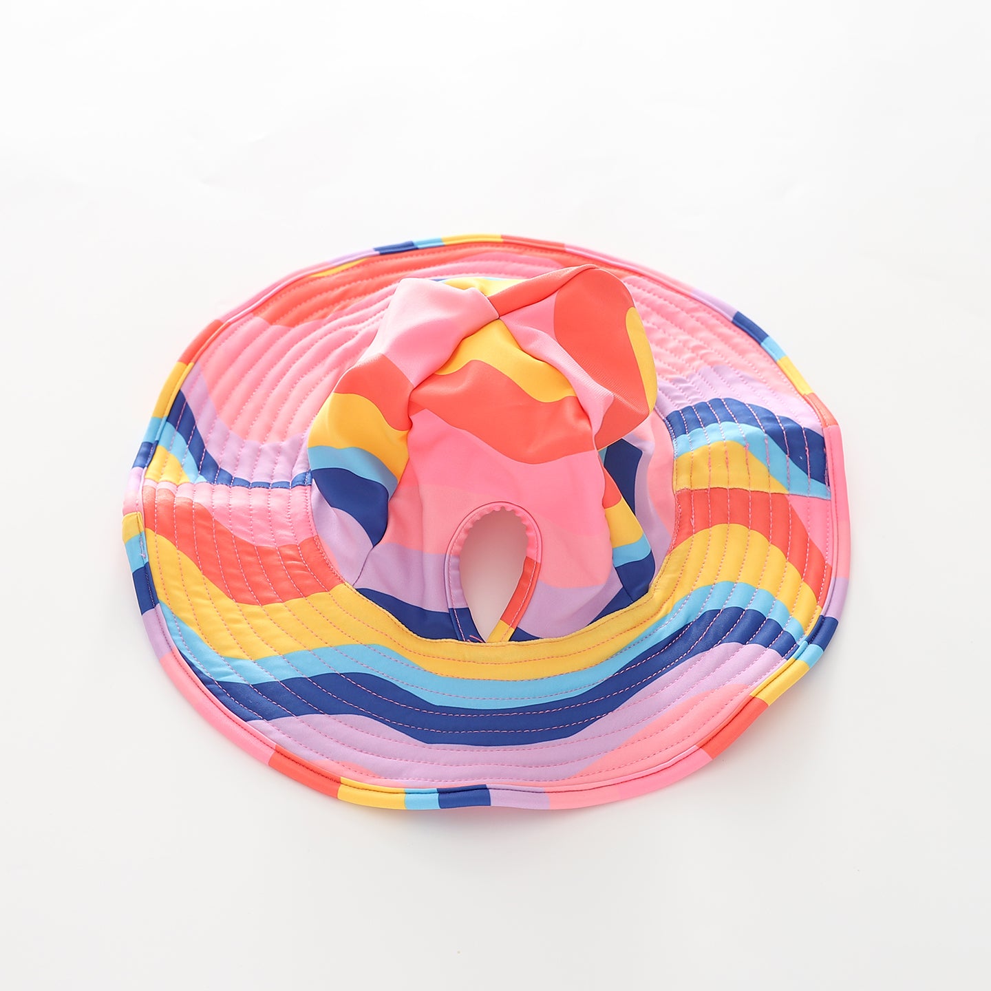 Girls Rainbow Brights Bucket Hat Ollies Place