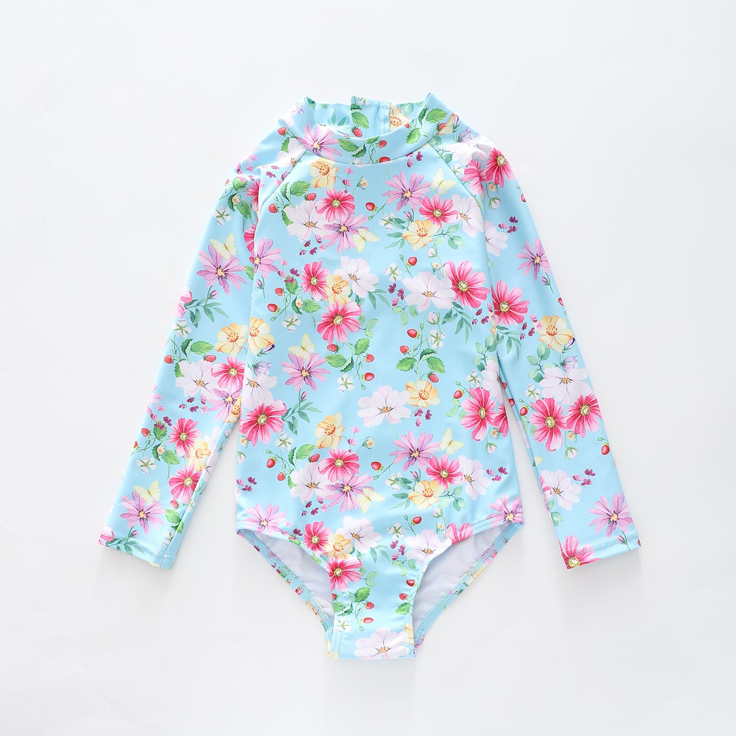 Girls Summer Florals Paddle Suit Ollies Place