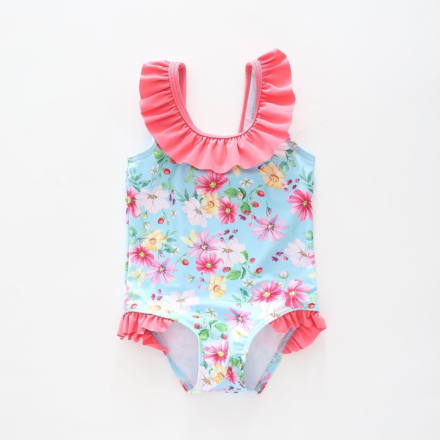 Girls Summer Florals Swimsuit Ollies Place