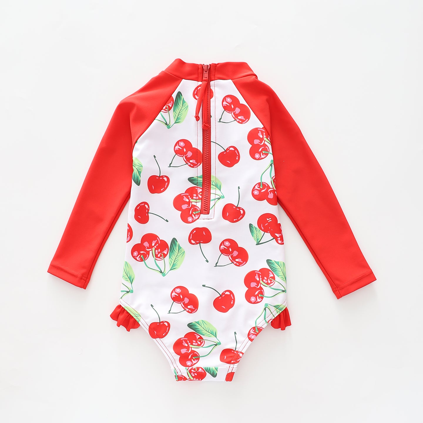 Girls Cherry Print Paddle Suit Ollies Place