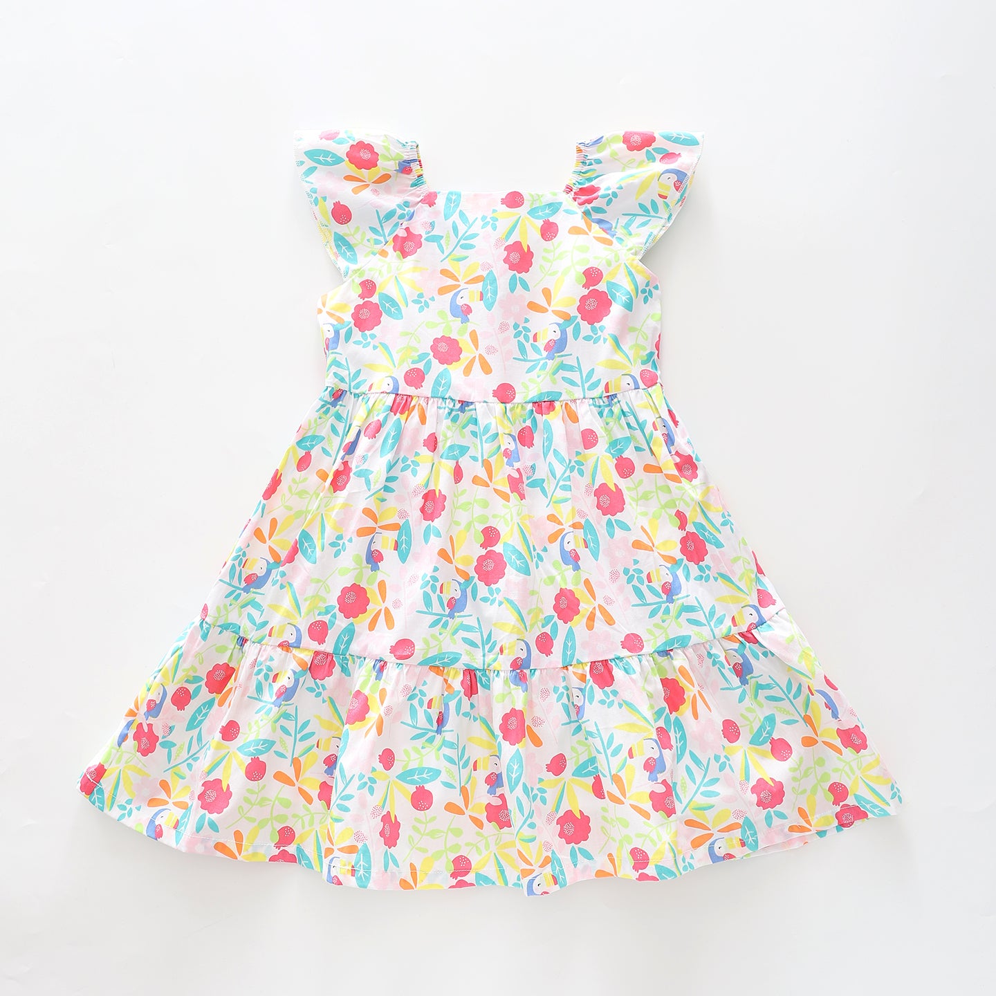 Floral Toucan Dress Ollies Place