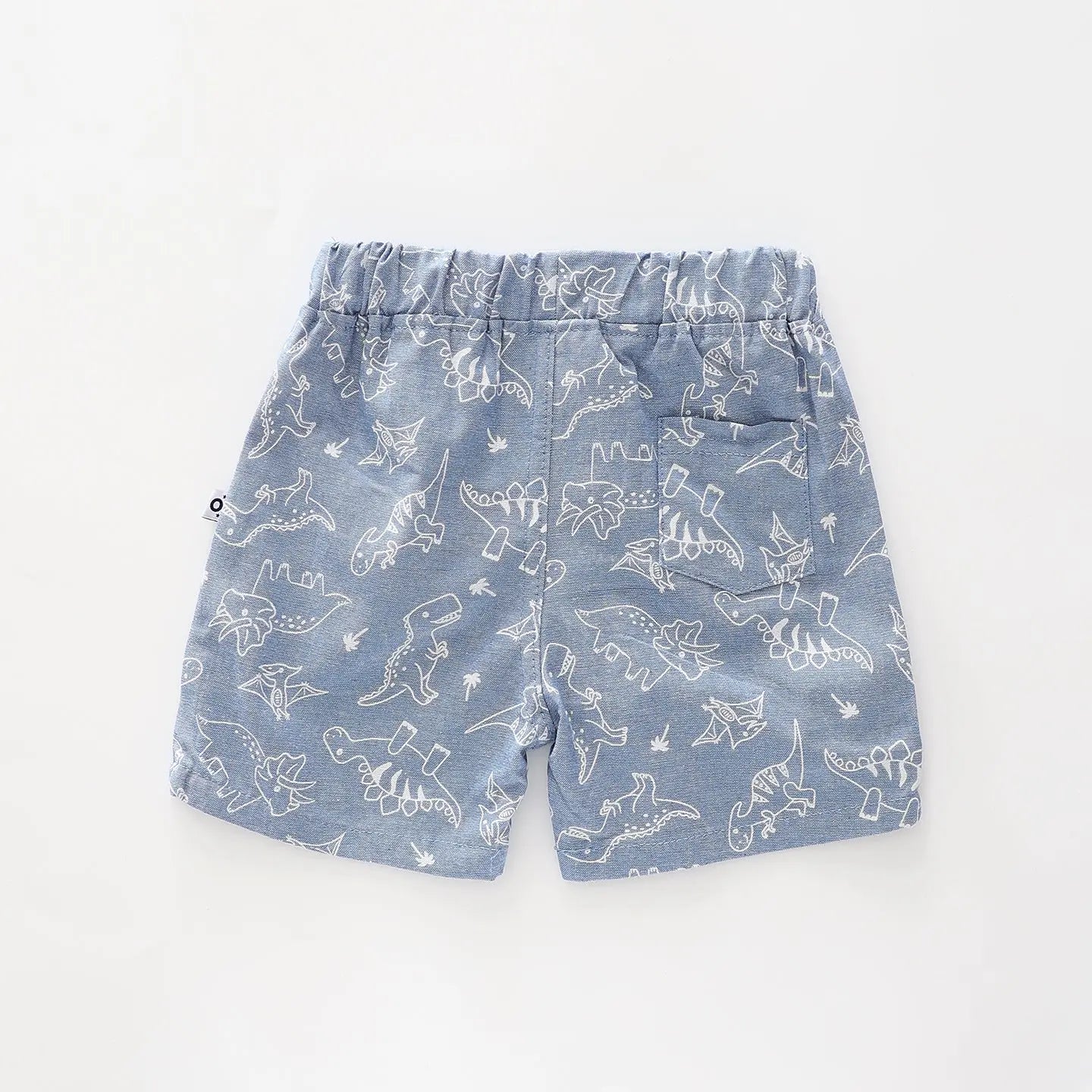 Infant Boys Dino Chambray Shorts Ollies Place