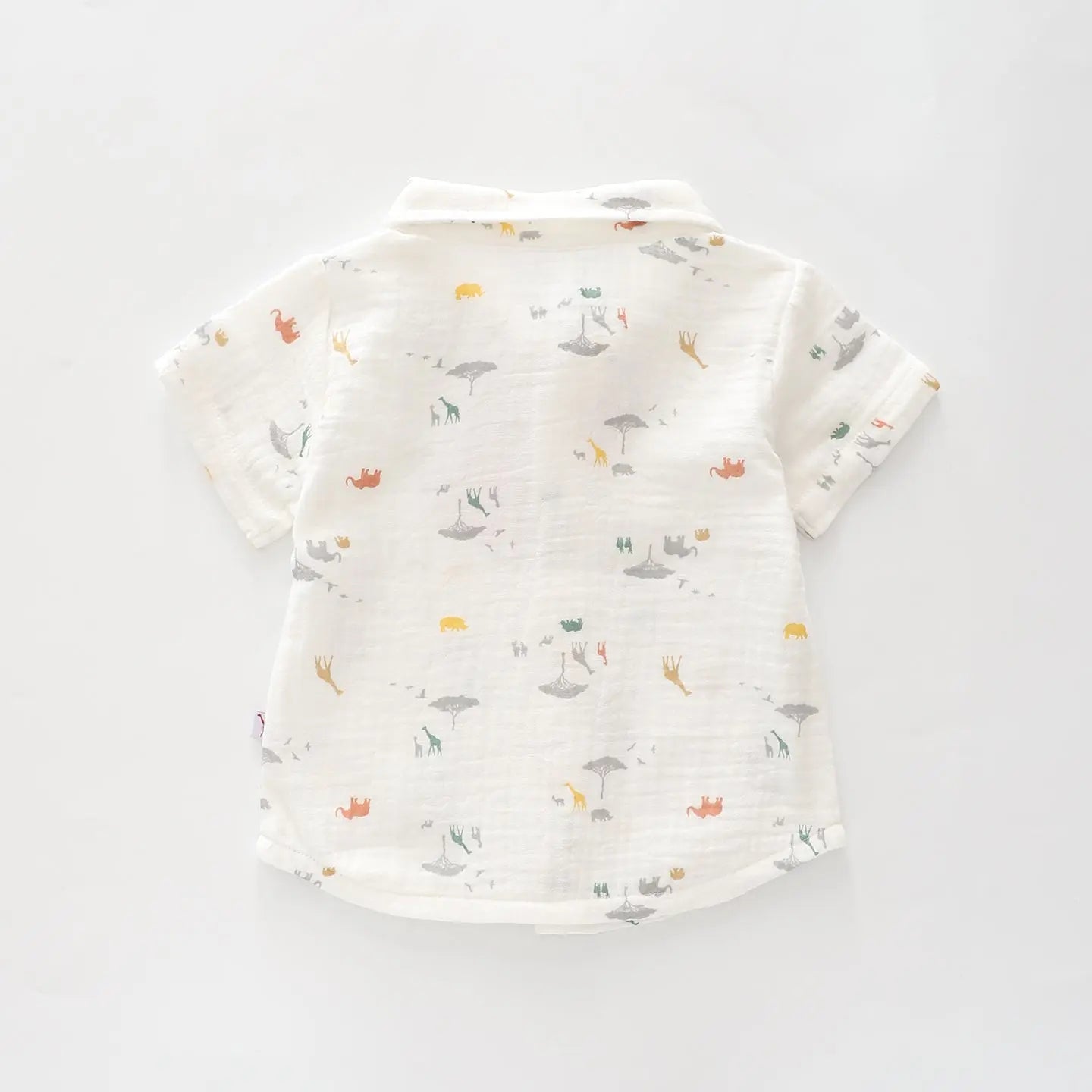 Infant Boys Safari Cheesecloth Shirt Ollies Place