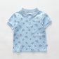 Infant Boys Tropical Print Polo Shirt Ollies Place