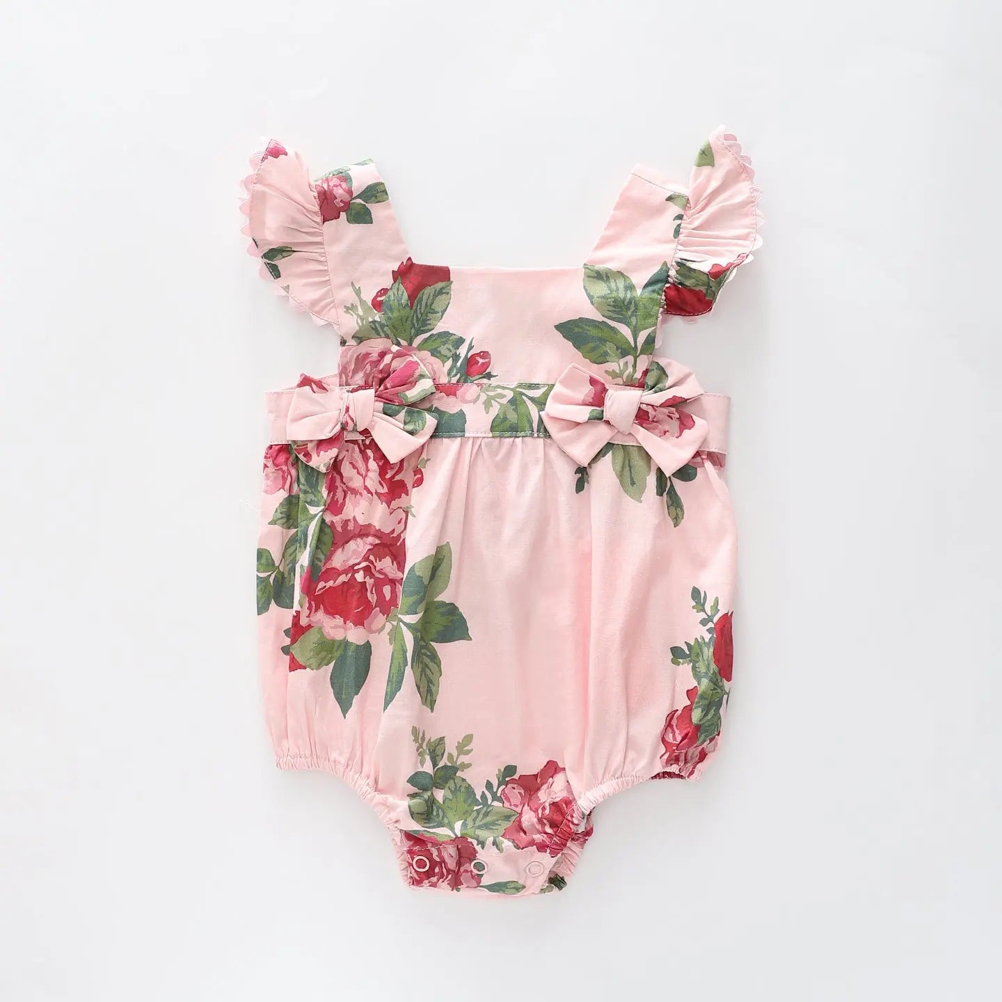 Infant Girl's Rose Sunsuit Ollies Place