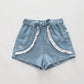 Infant Girls Chambray Shorts Ollies Place