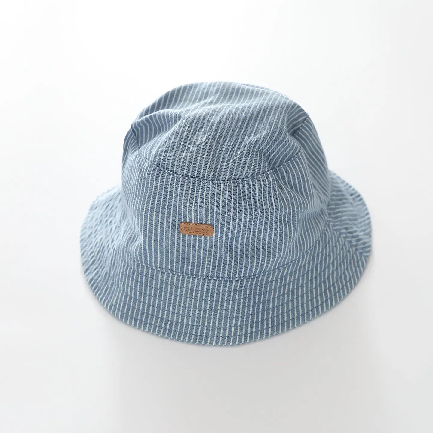 Infant Stripey Denim Hat Ollies Place