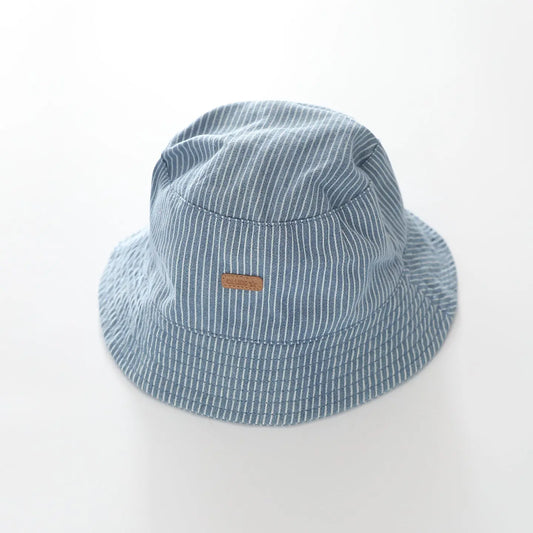 Infant Stripey Denim Hat Ollies Place