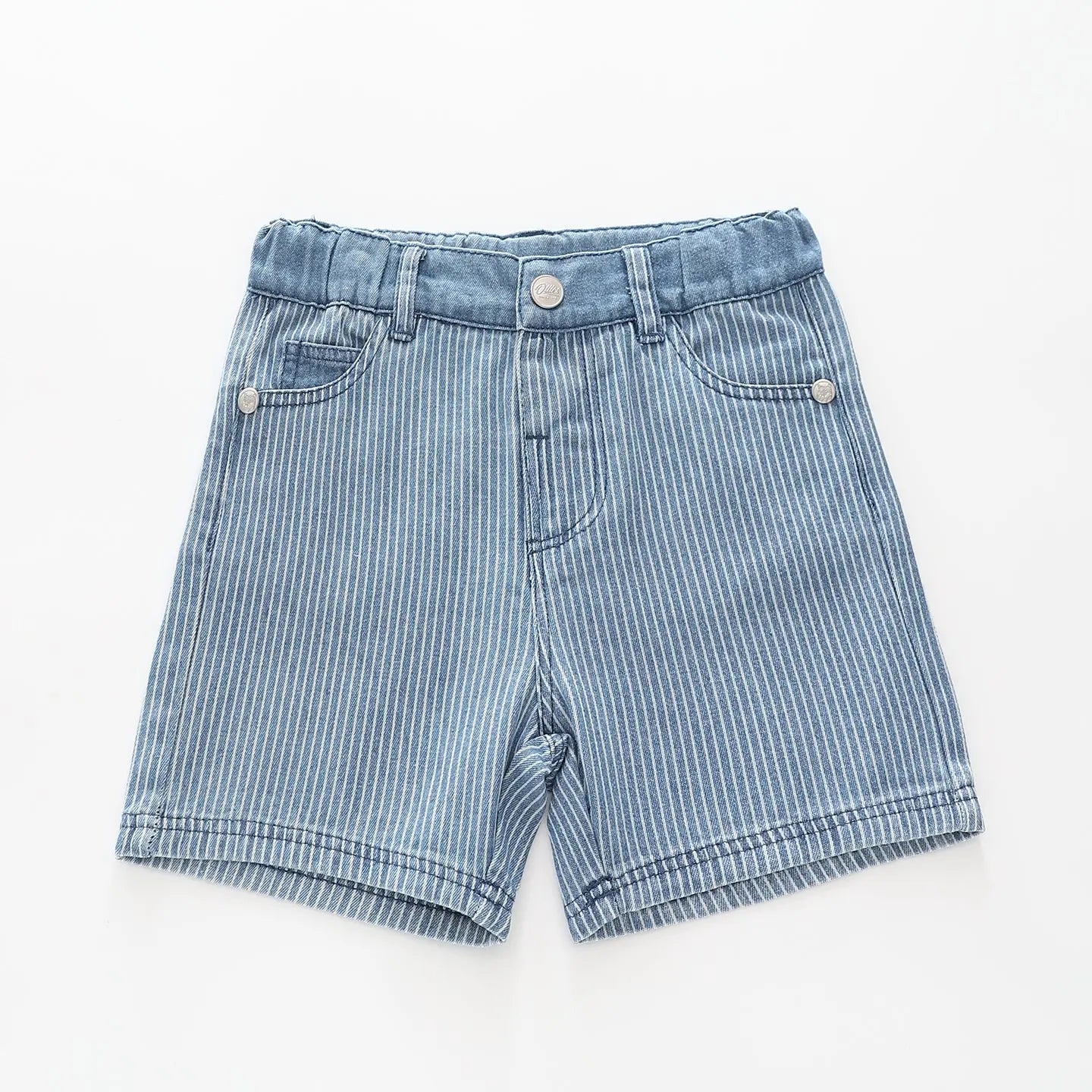 Infant Stripey Denim Shorts Ollies Place