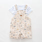 Island Vibes Shortalls Set Ollies Place