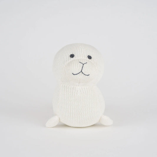 Ivory Crochet Seal Ollies Place