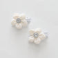 Ivory Flower Hair Clips 2 Pack Ollies Place