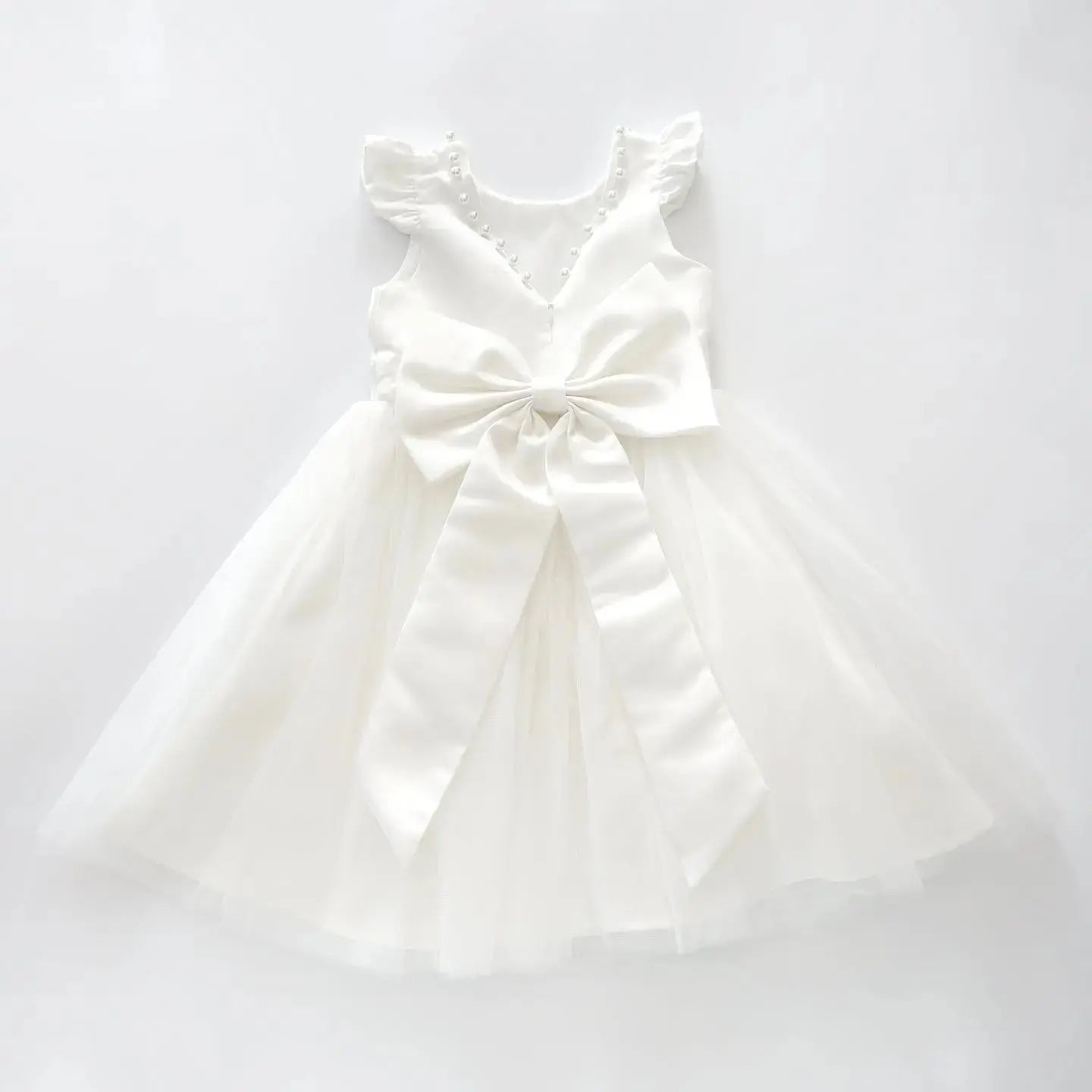 Ivory Satin, Girls Special Occasion Dress Ollies Place