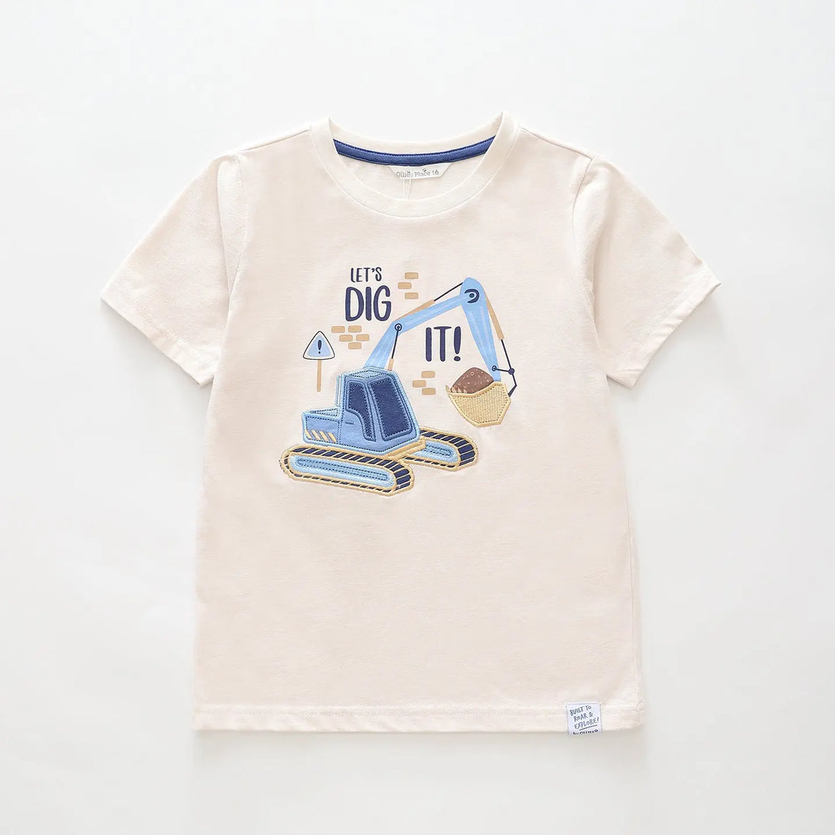 Junior Boys Excavator Graphic T-Shirt Ollies Place
