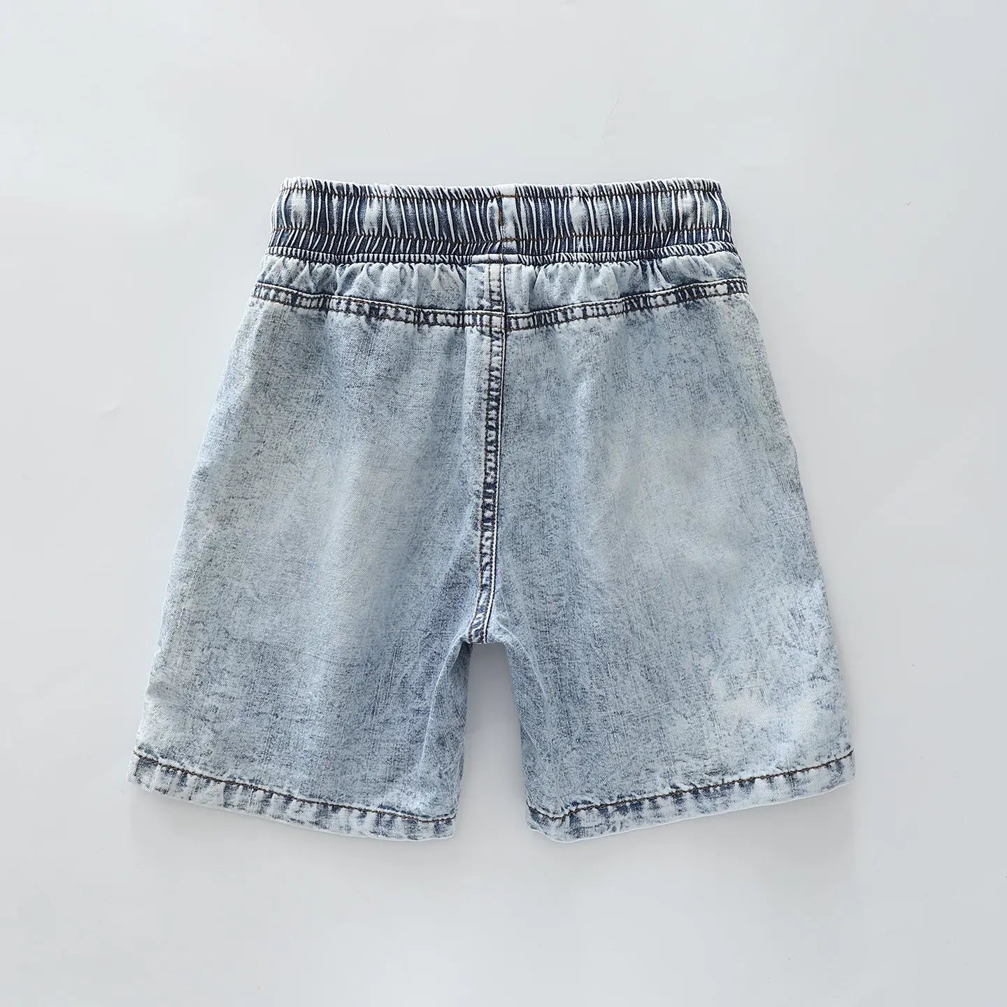 Junior Boys Sharks Ahoy Denim Shorts Ollies Place Kidswear