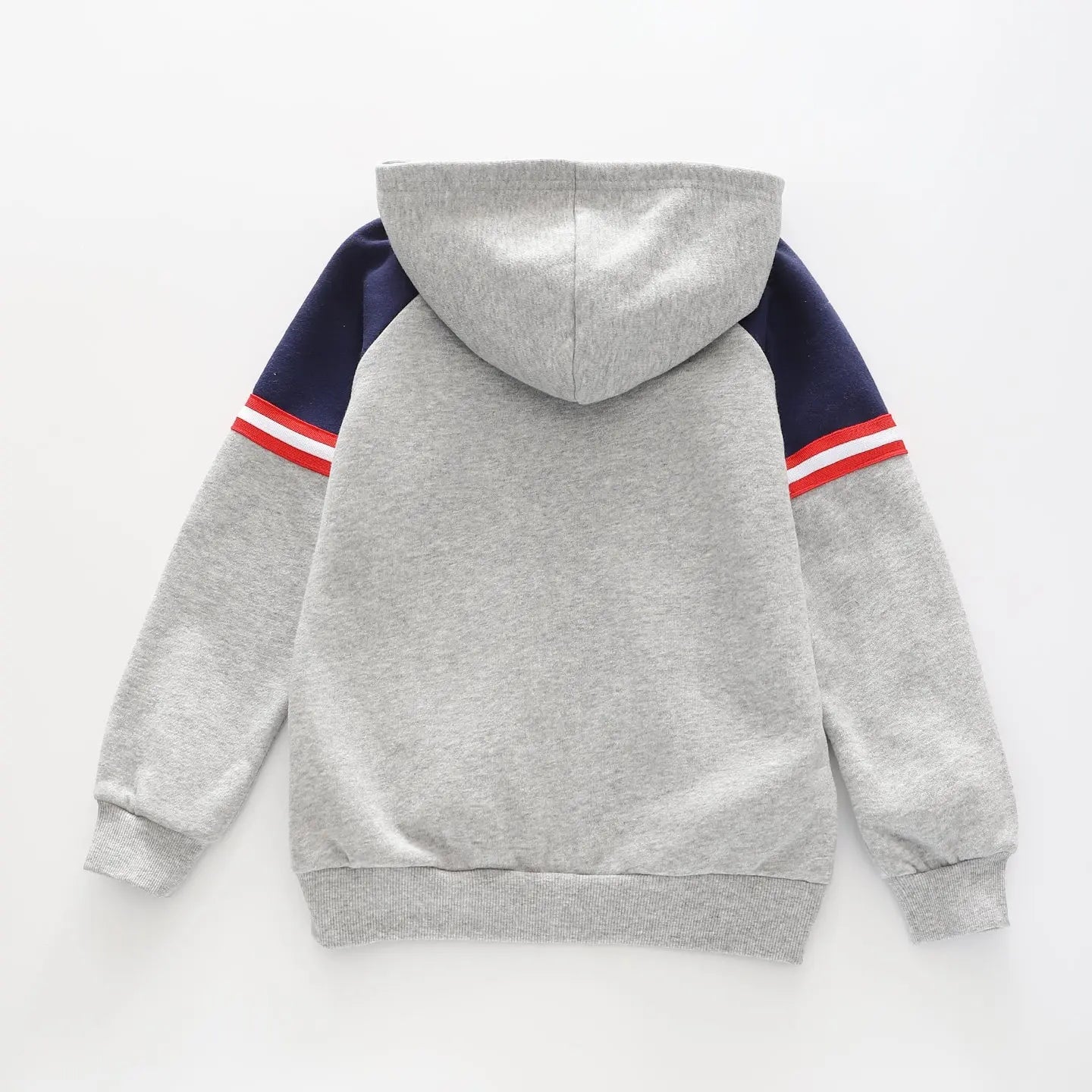 Junior Boys' Grey Zip Hoodie Ollies Place