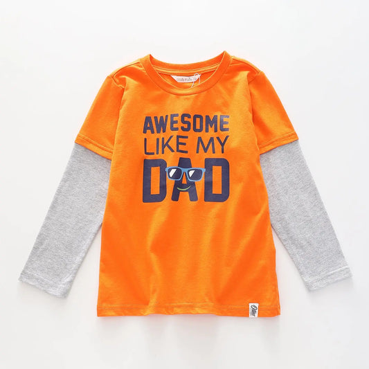 Junior Boys’ Raglan Sleeve Top Ollies Place