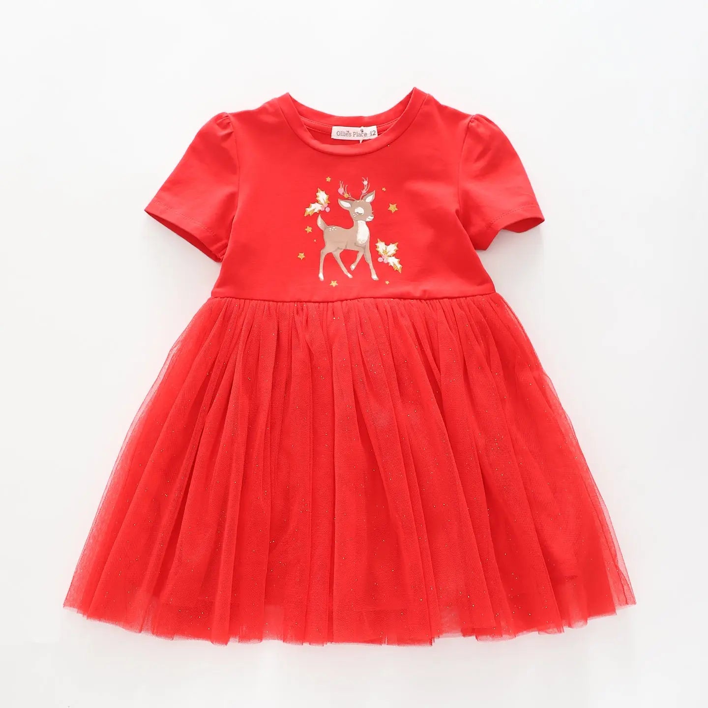 Junior Girls Christmas Tutu Dress Ollies Place