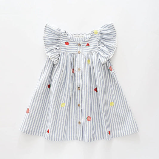 Junior Girls, Blue Striped Sundress Ollies Place