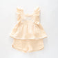 Junior Girls, Cheesecloth Top and Shorts Set Ollies Place