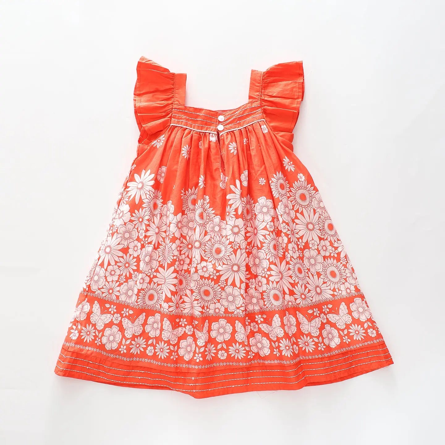 Junior Girls, Coral Floral Dress Ollies Place