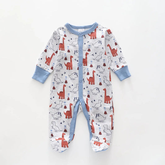 Jurassic Cutie, Baby Boys Romper Ollies Place