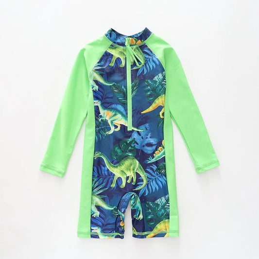 Kids Dinosaur Rash Swimsuit Ollies Place