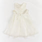 Kids Girl Ivory Jacquard Tulle Formal Dress Ollies Place