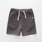 Kids Grey Track Shorts Ollies Place