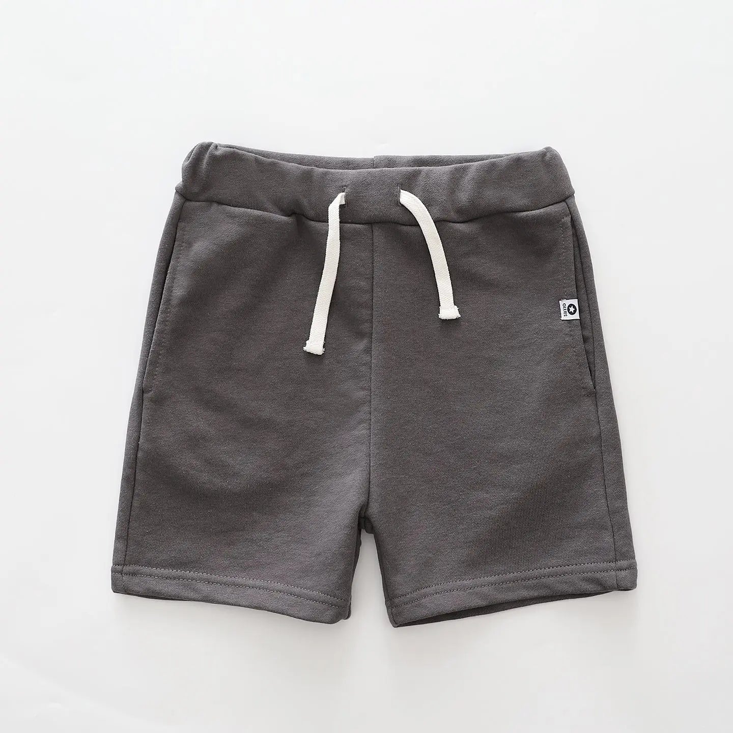 Kids Grey Track Shorts Ollies Place