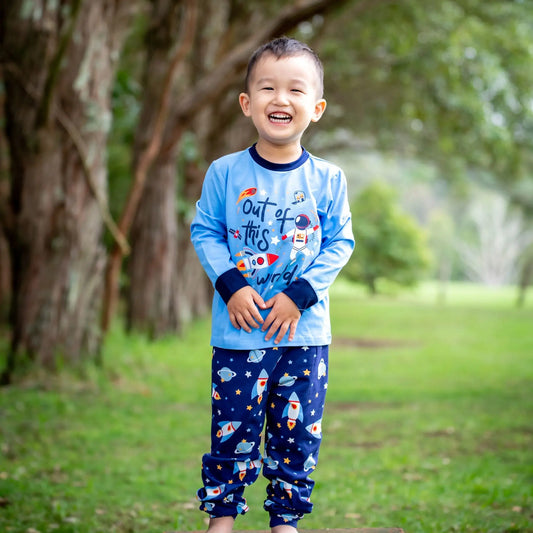 Kids Space Pyjama Set Ollies Place