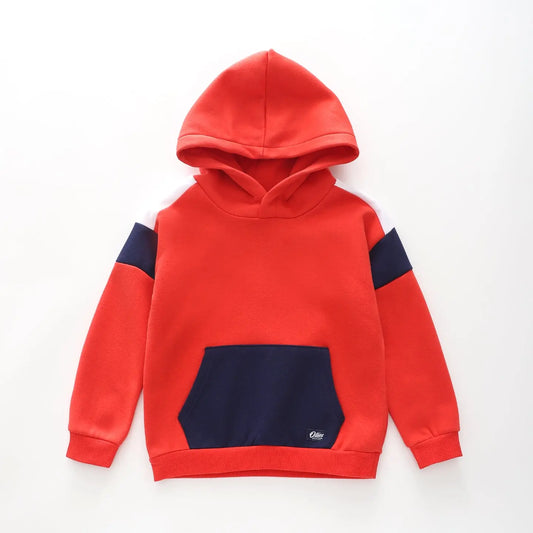 Kids Sporty Red Hoodie Ollies Place