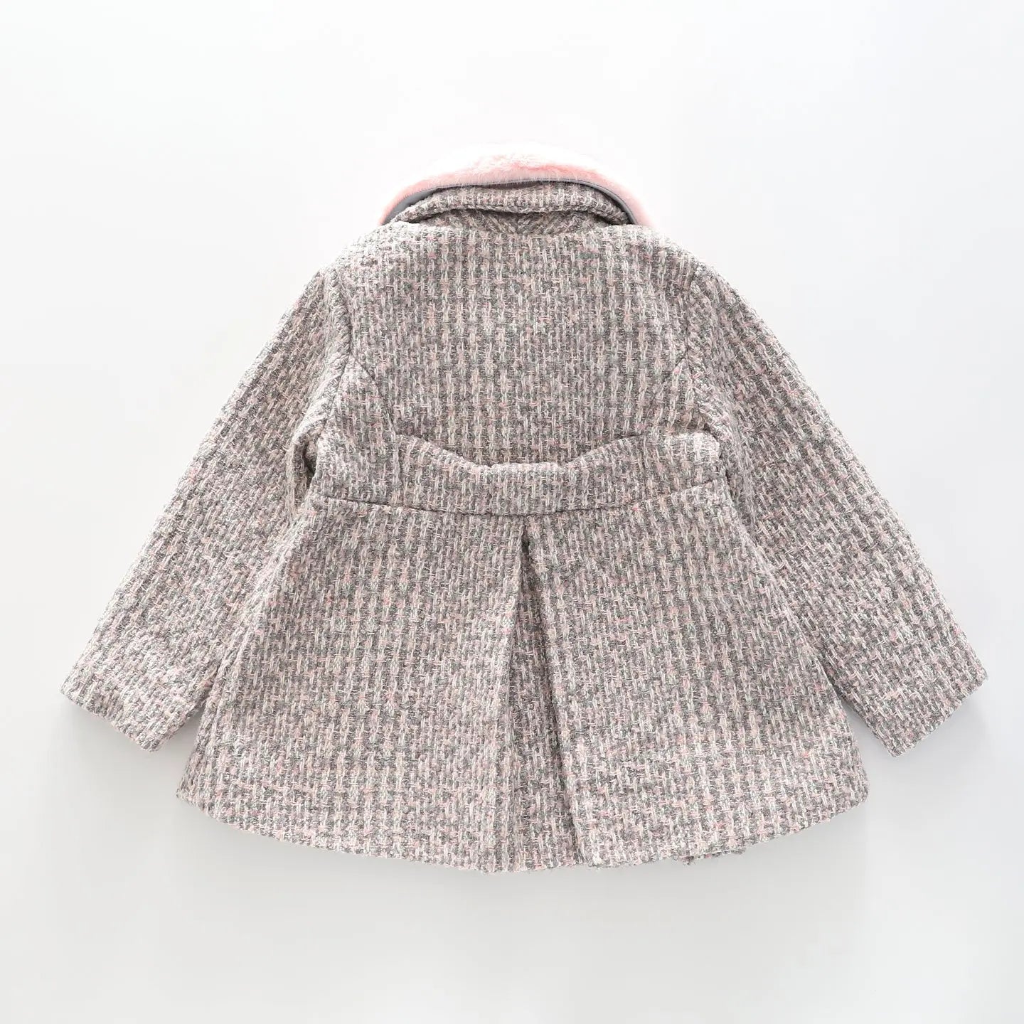 Kids Toddler Girl Blush Tweed Coat Ollies Place