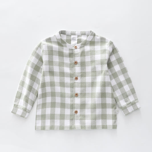 Green Check Shirt