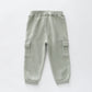 Green Cargo Jogger Pants