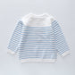 Blue Stripes Knit Jumper