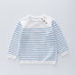 Blue Stripes Knit Jumper