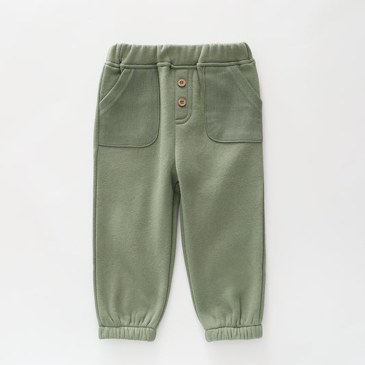 Olive Green Sweat Pants