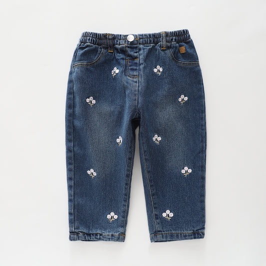 Ditsy Denim Jeans