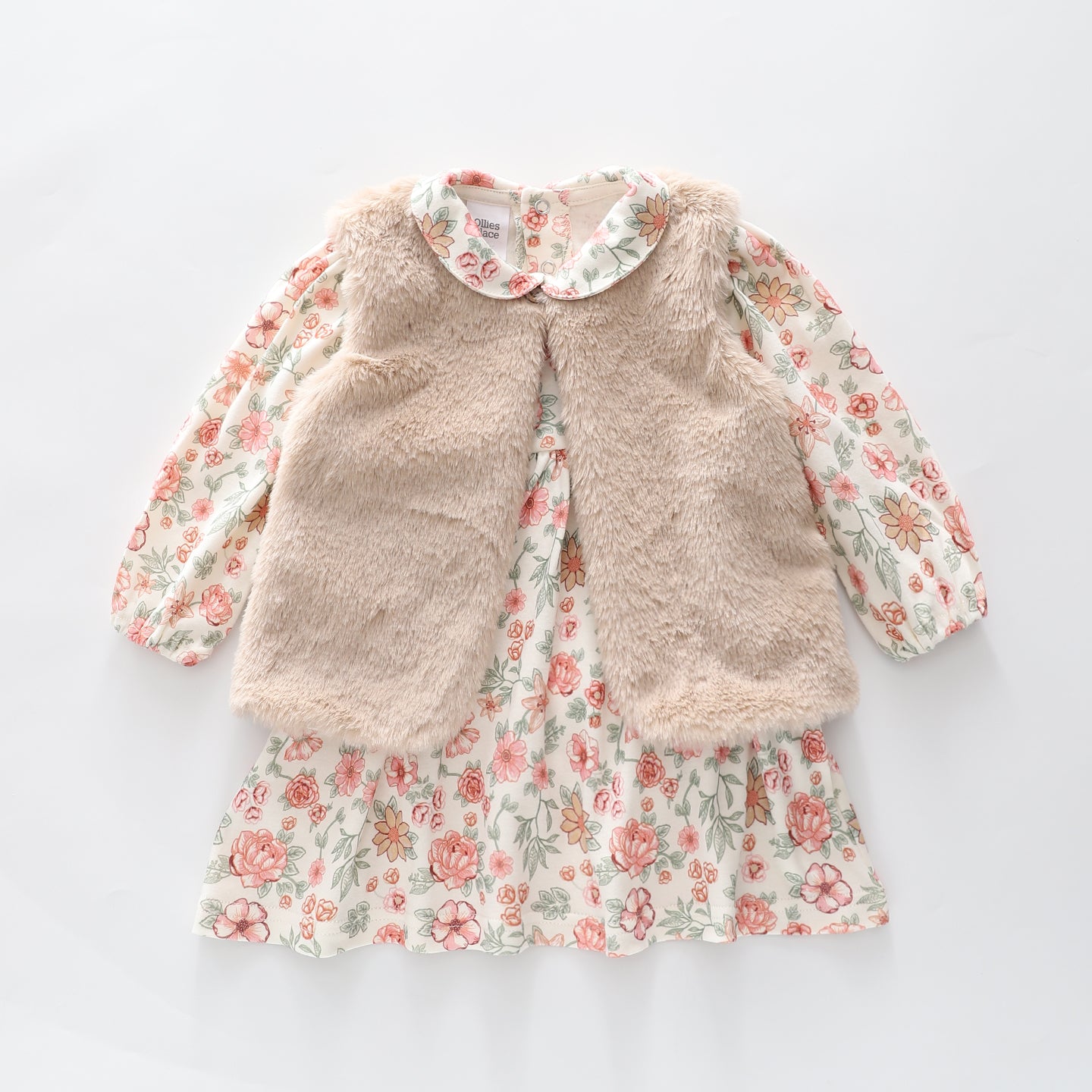 Vintage Dress and Vest Set