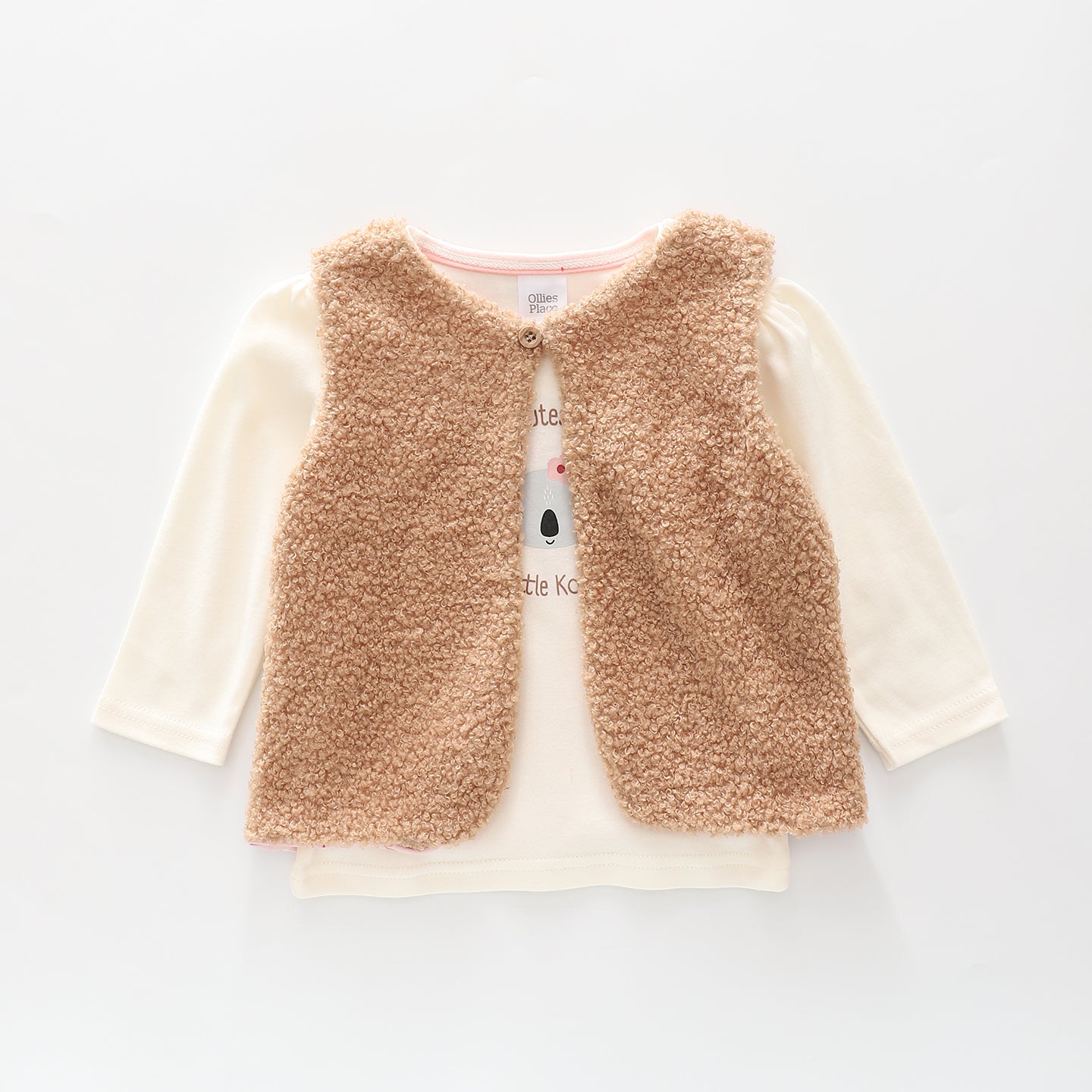 Little Koala Vest and Top Set